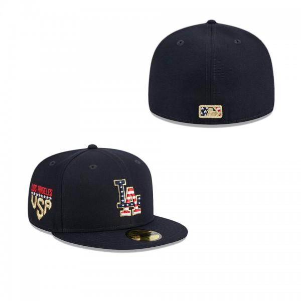 Men's Los Angeles Dodgers Navy 2023 Fourth of July...