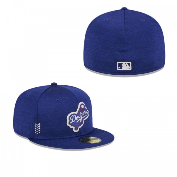 Men's Los Angeles Dodgers Royal 2024 Clubhouse 59F...