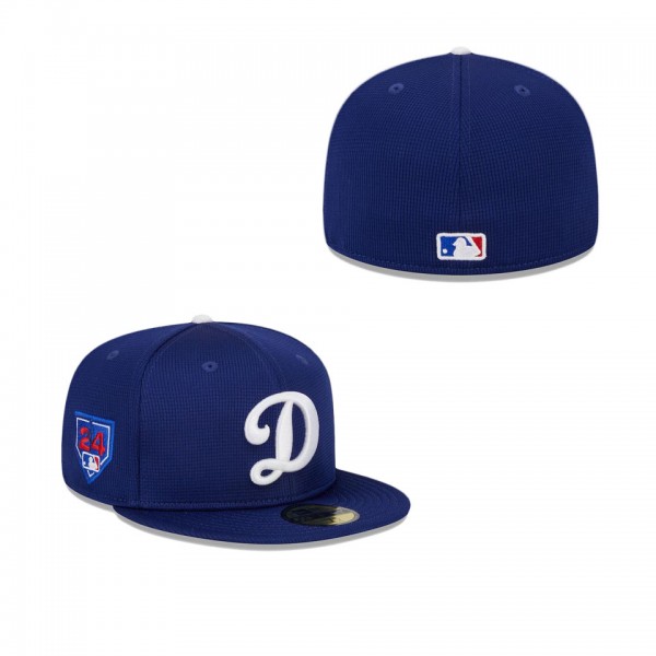 Men's Los Angeles Dodgers Royal 2024 Spring Training 59FIFTY Fitted Hat