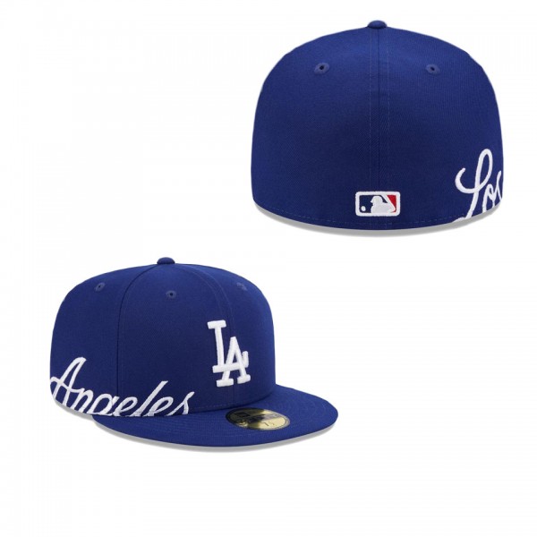 Men's Los Angeles Dodgers Royal Arch 59FIFTY Fitte...