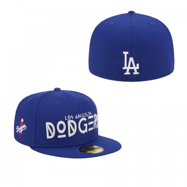 Men's Los Angeles Dodgers Royal Geo 59FIFTY Fitted...