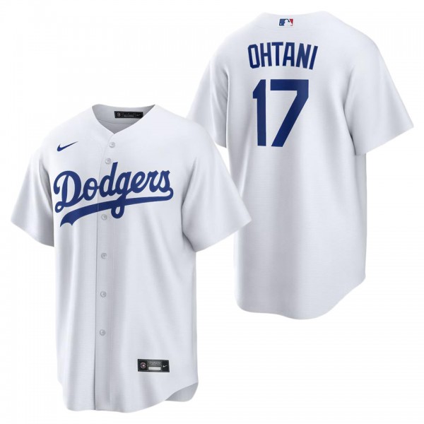 Men's Los Angeles Dodgers Shohei Ohtani White Home...