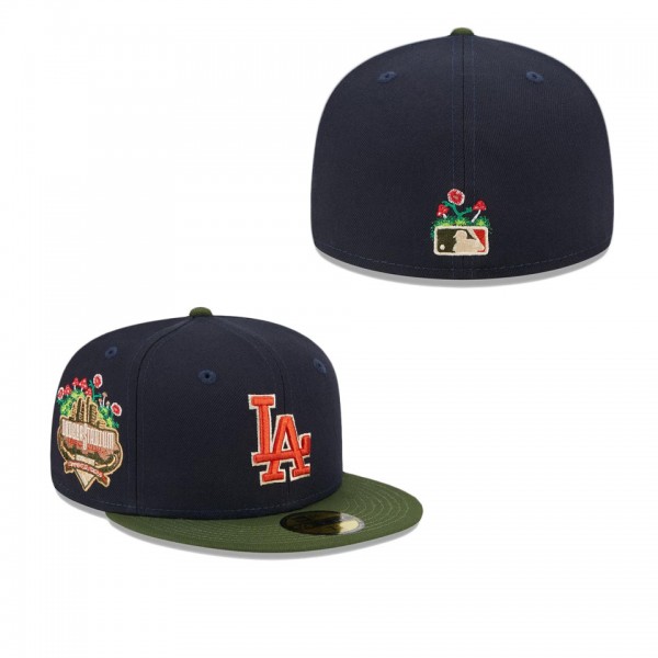 Los Angeles Dodgers Sprouted 59FIFTY Fitted Hat Na...