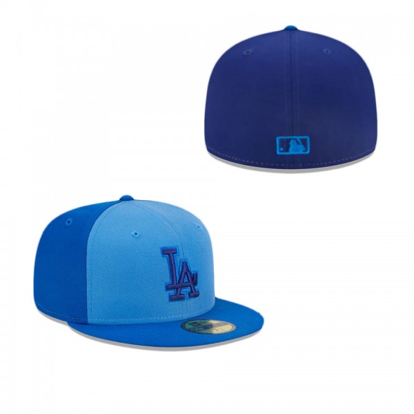 Los Angeles Dodgers Tri-Tone Team 59FIFTY Fitted H...