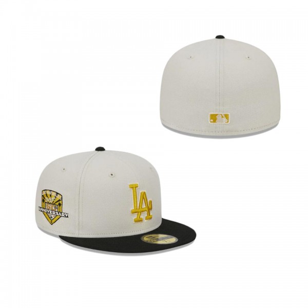 Los Angeles Dodgers Two Tone Stone 59FIFTY Fitted ...