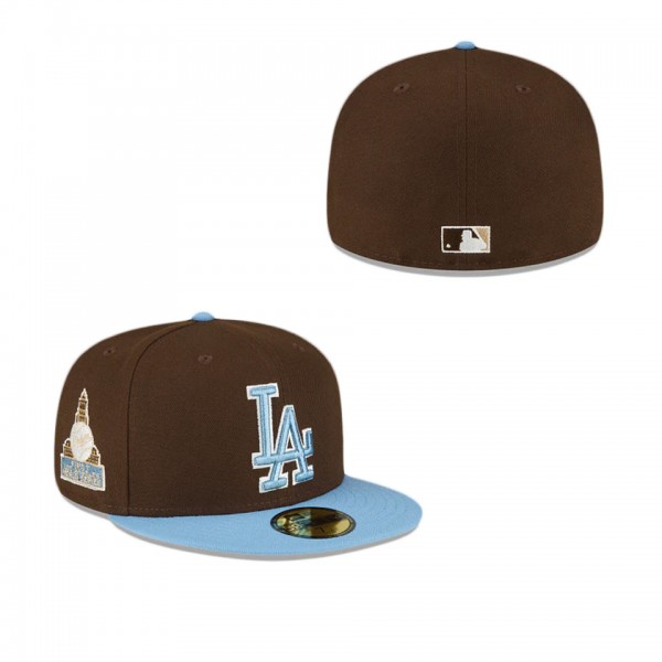 Los Angeles Dodgers Walnut Sky 59FIFTY Fitted Hat