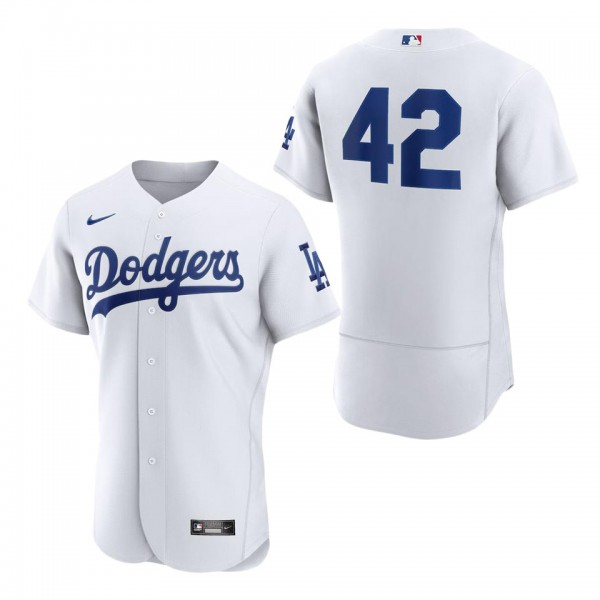 Men's Los Angeles Dodgers White 2023 Jackie Robins...
