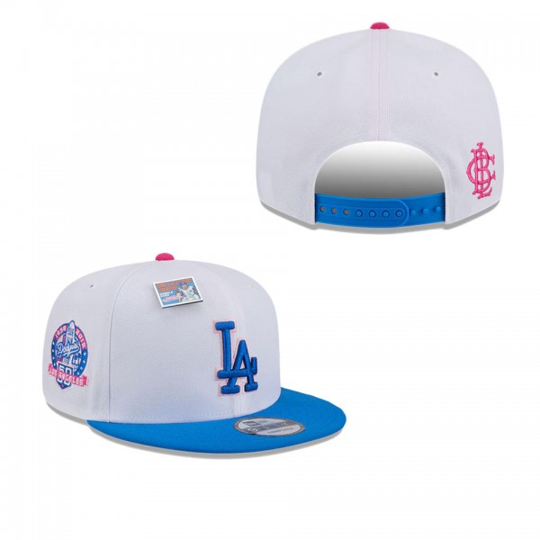 Men's Los Angeles Dodgers White Blue Cotton Candy ...