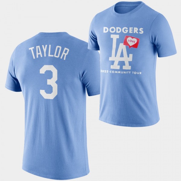 Love LA 2022 Community Tour Los Angeles Dodgers #3...