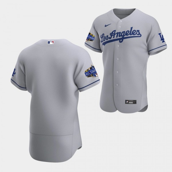 # Los Angeles Dodgers Authentic Jersey Gray Road