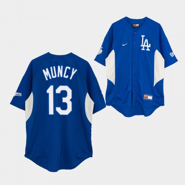 Los Angeles Dodgers Vintage Royal Max Muncy Baseba...