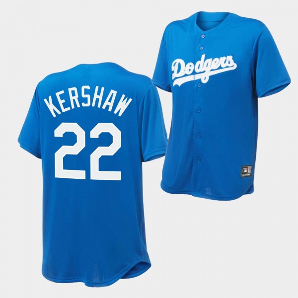 #22 Clayton Kershaw Los Angeles Dodgers Fashion Ro...