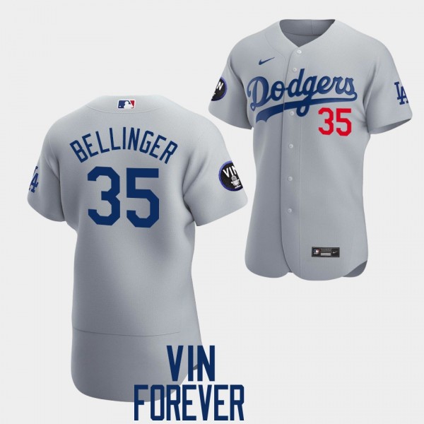 #35 Cody Bellinger Los Angeles Dodgers Authentic P...