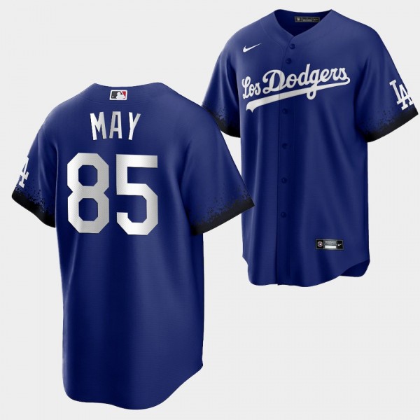 Dustin May Los Angeles Dodgers Replica 2021 City Connect Men's Jersey Royal