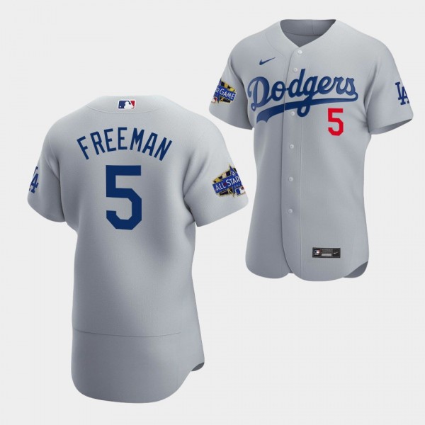 #5 Freddie Freeman Los Angeles Dodgers Authentic J...