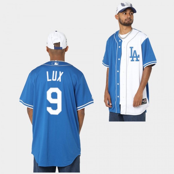 Los Angeles Dodgers Duo Colour #9 Gavin Lux White ...