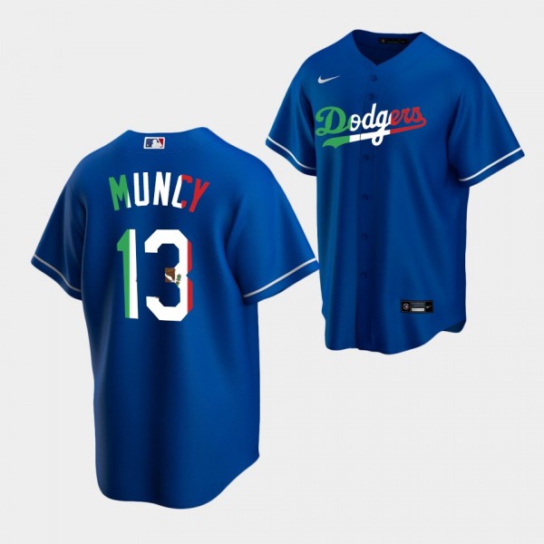 #13 Max Muncy Los Angeles Dodgers Mexican Heritage...