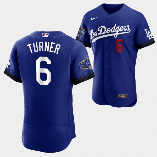 Trea Turner Los Angeles Dodgers Authentic 2021 City Connect Men's Jersey Royal