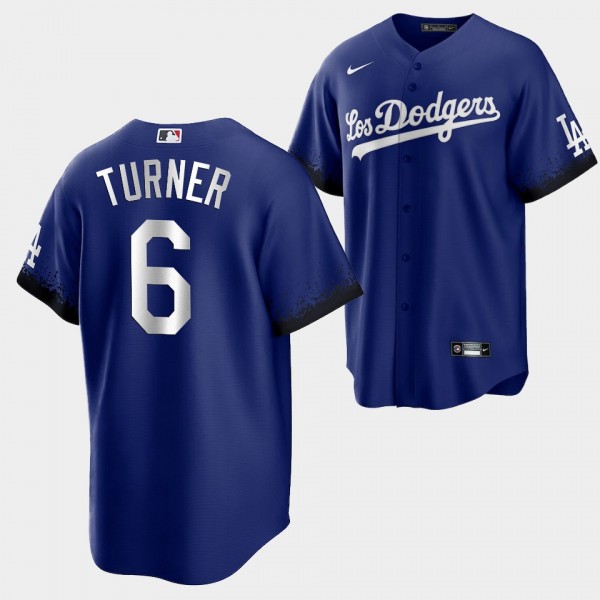 Trea Turner Los Angeles Dodgers Replica 2021 City ...