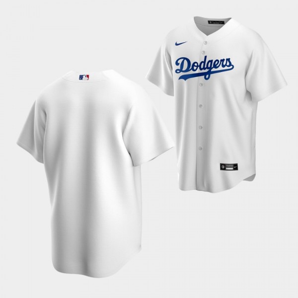 # Los Angeles Dodgers 2020 Replica White Jersey Home