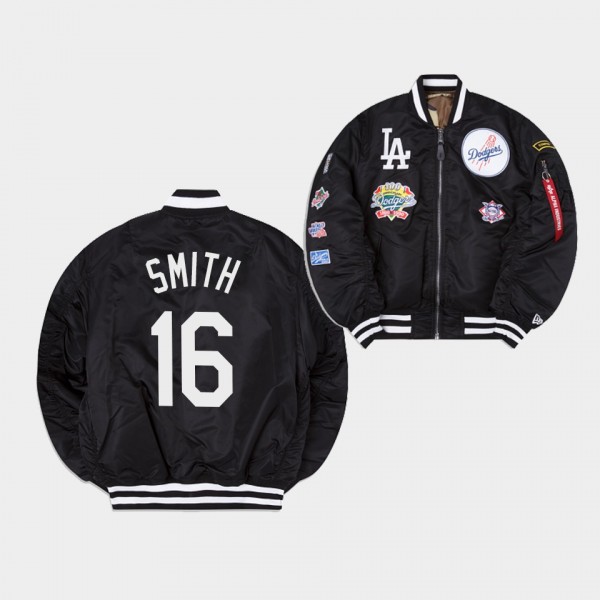 Men's Los Angeles Dodgers #16 Will Smith Alpha Ind...