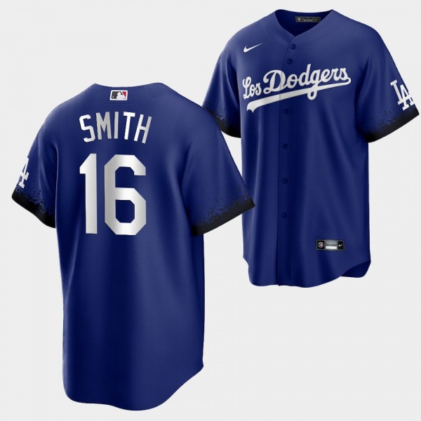 Will Smith Los Angeles Dodgers Replica 2021 City Connect Men's Jersey Royal