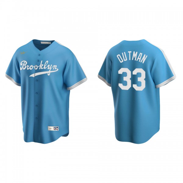 Men's James Outman Los Angeles Dodgers Light Blue ...
