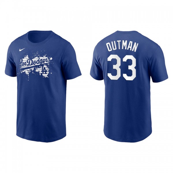 Men's James Outman Los Angeles Dodgers Royal City ...