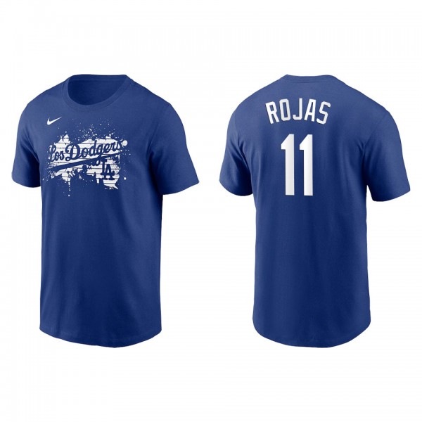 Men's Miguel Rojas Los Angeles Dodgers Royal City Connect Graphic T-Shirt