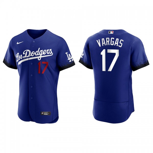 Men's Miguel Vargas Los Angeles Dodgers Royal City...