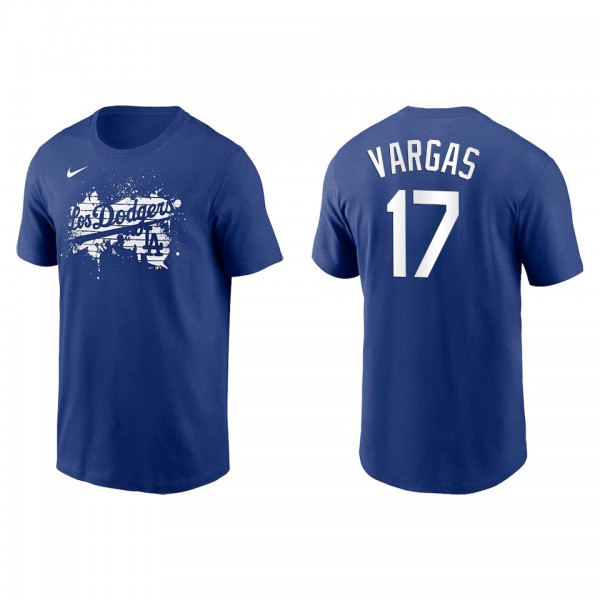 Men's Miguel Vargas Los Angeles Dodgers Royal City Connect Graphic T-Shirt