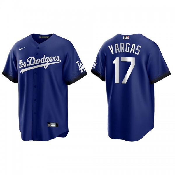 Men's Miguel Vargas Los Angeles Dodgers Royal City...