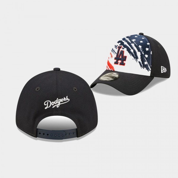 LA Dodgers 9FORTY Adjustable 2022 4th of July Independence Day Navy Hat