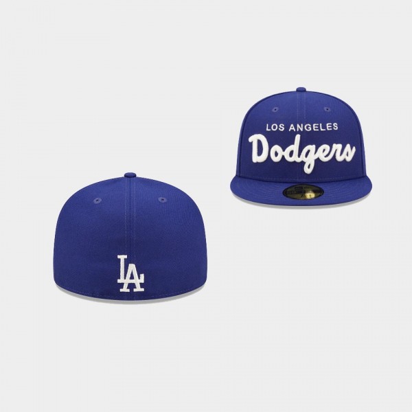 Remote Los Angeles Dodgers 59FIFTY Fitted Royal Hat