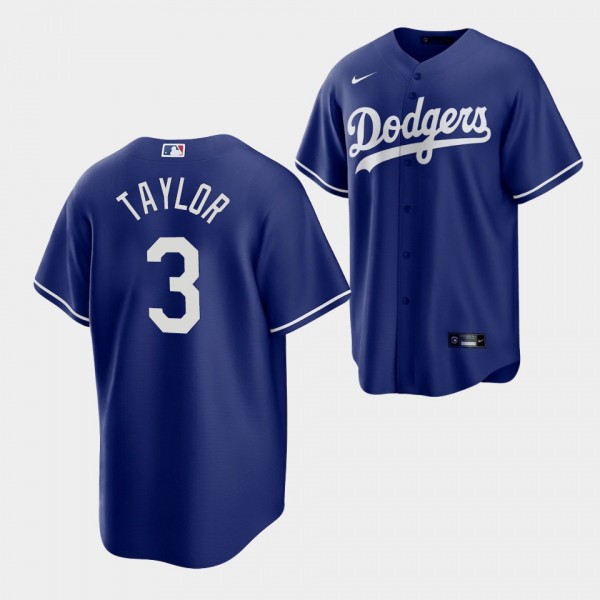 Replica Chris Taylor Los Angeles Dodgers Alternate Royal Jersey