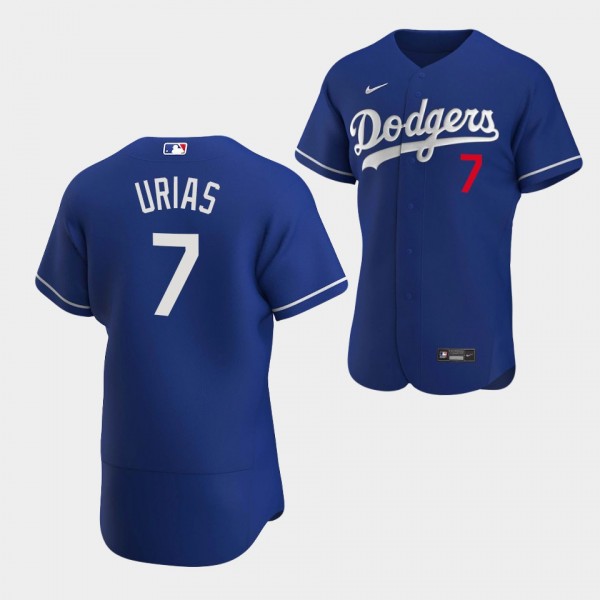 Los Angeles Dodgers Julio Urias Authentic Jersey Alternate Royal