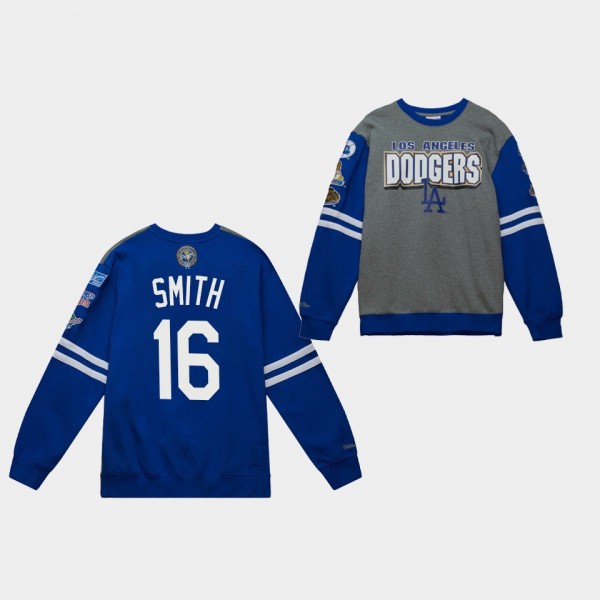 Los Angeles Dodgers Long Sleeve #16 Will Smith Gra...