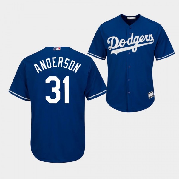 Tyler Anderson LA Dodgers Big & Tall Replica R...