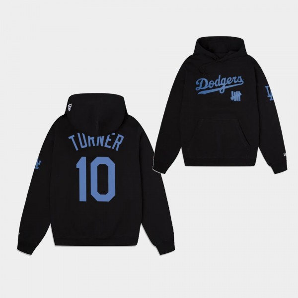 Undefeated X Los Angeles Dodgers Justin Turner Black #10 Hoodie