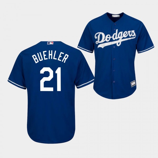 Walker Buehler LA Dodgers Big & Tall Replica Royal Jersey