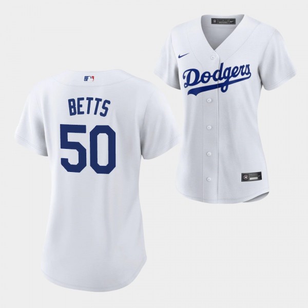 Los Angeles Dodgers Mookie Betts #50 Mookie Betts ...