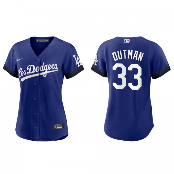 Women's James Outman Los Angeles Dodgers Royal Cit...