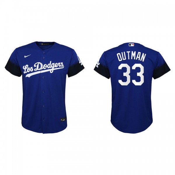 Youth James Outman Los Angeles Dodgers Royal City ...