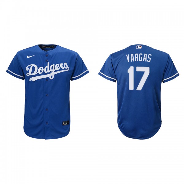 Youth Miguel Vargas Los Angeles Dodgers Royal Repl...
