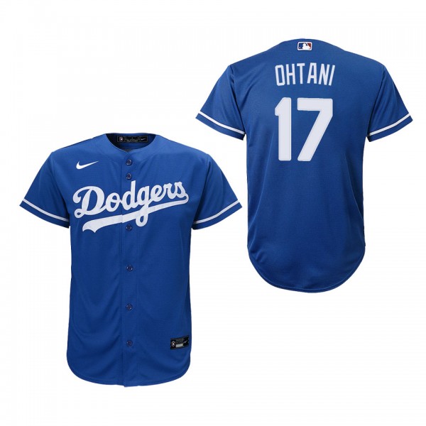 Youth Los Angeles Dodgers Shohei Ohtani Royal Repl...