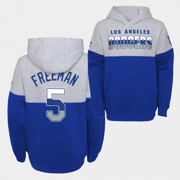 Youth #5 Freddie Freeman Los Angeles Dodgers Pullo...