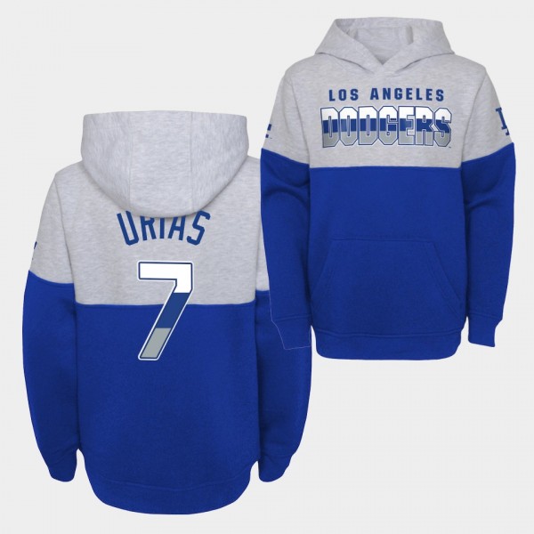 Youth #7 Julio Urias Los Angeles Dodgers Pullover ...